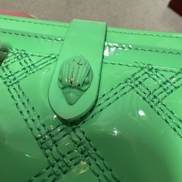 Kurt Geiger mint green card case - Picture 2 of 4